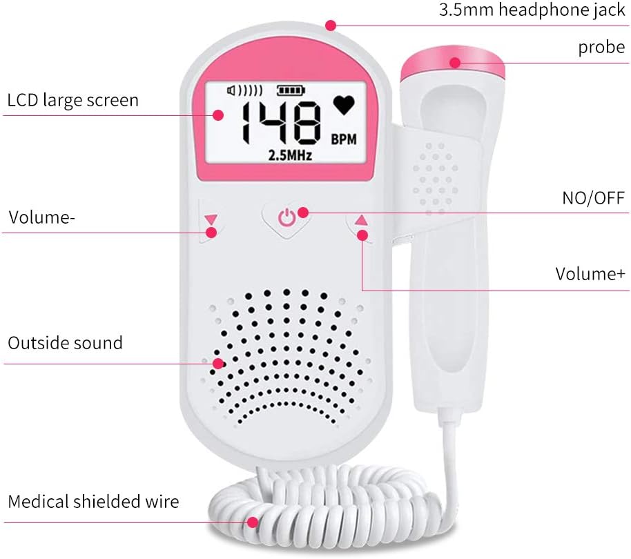 BabyBeat – Fetalni Doppler za Slušanje Otkucaja Srca Bebe