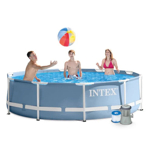 INTEX BAZEN 305X76 CM METALNA KONSTRUKCIJA SA PUMPOM