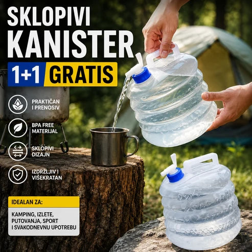 Sklopivi kanister 1+1 GRATIS