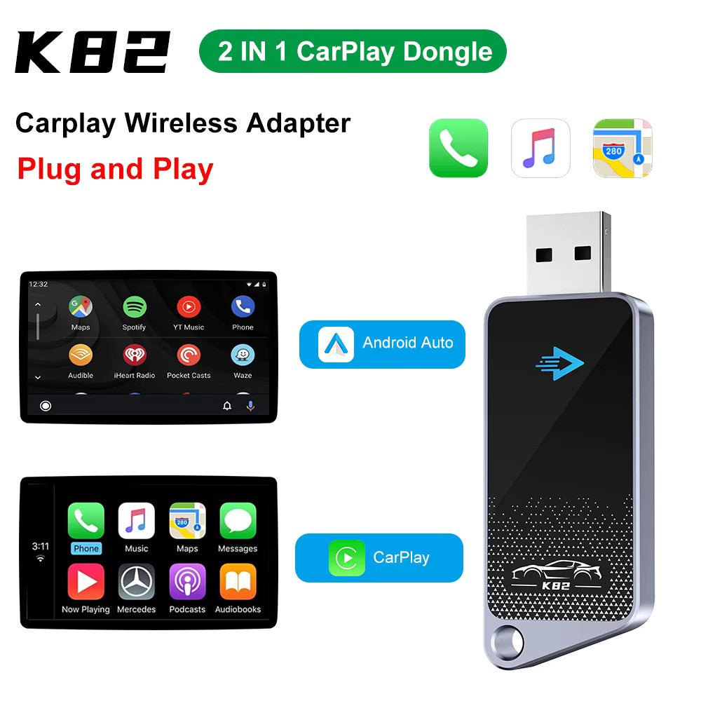 K82 Bežični Adapter za CarPlay i Android Auto