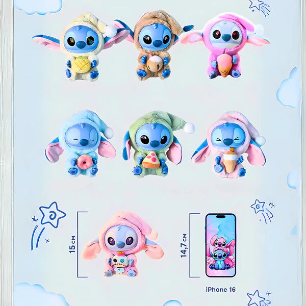 Labubu Stitch lutka
