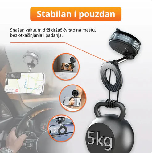 Magnetni Vakuum Držač za Telefon