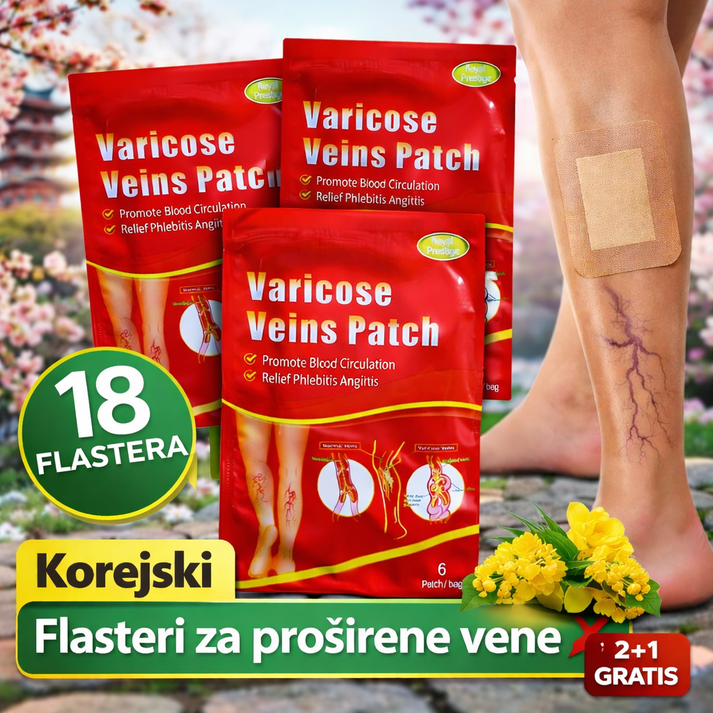 Korejski Flasteri za proširene vene – Kaktus Store