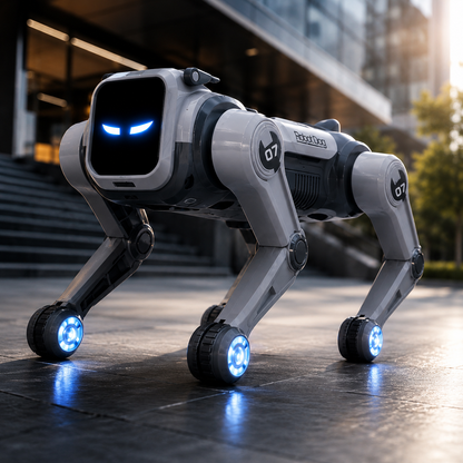 Interaktivni Pametni Robot sa LED Efektima