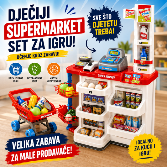 Interaktivni Trgovački Pult za Djecu