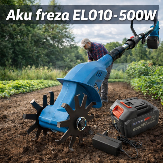 Aku freza za vrt 500W