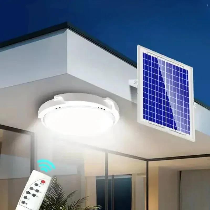 Led plafonjera sa solarnim panelom