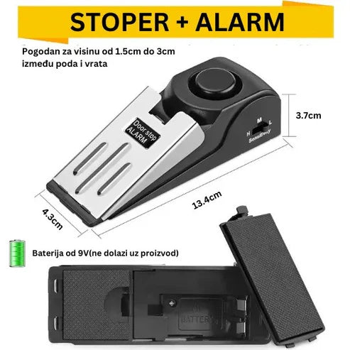 Blokator vrata sa alarmom Door Stop