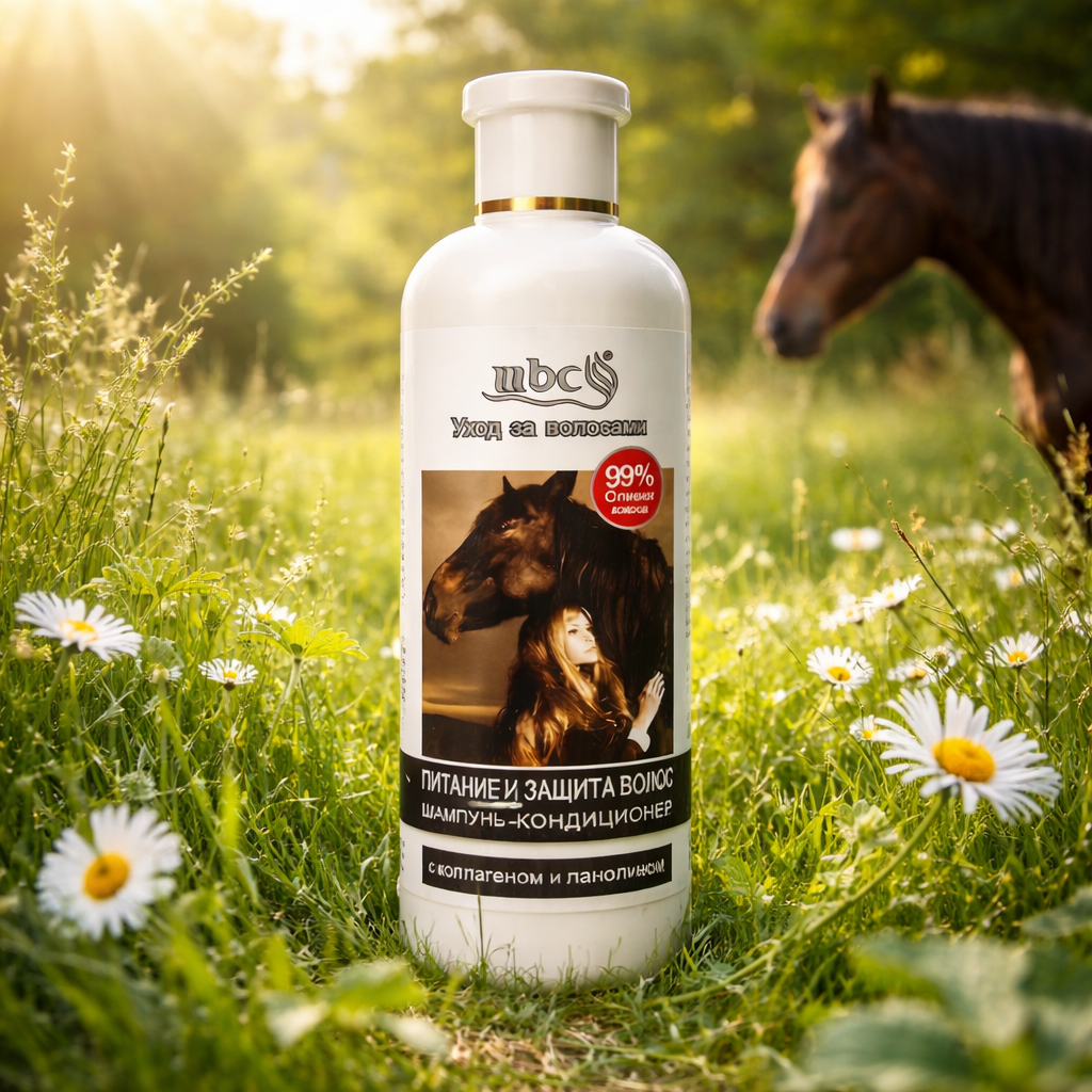 Originalni ruski konjski šampon za brži rast i revitalizaciju kose