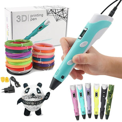 3D olovka za modeliranje sa LED indikatorom