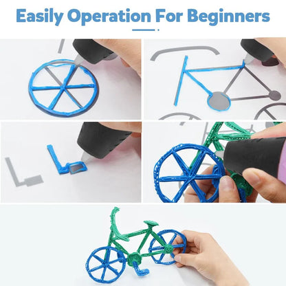 3D olovka za modeliranje sa LED indikatorom