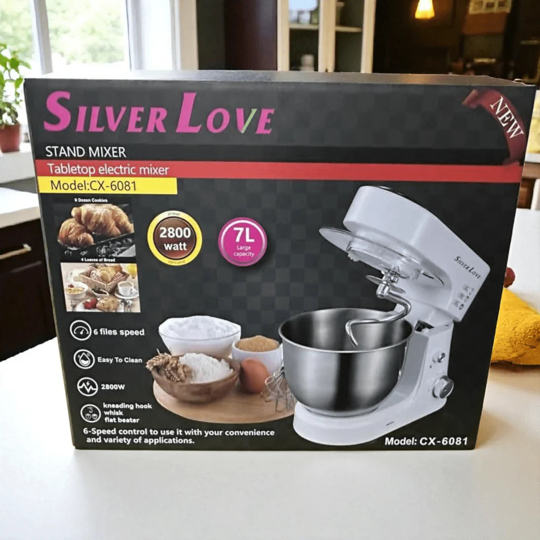 Stolni Mikser Silver Love CH-6081