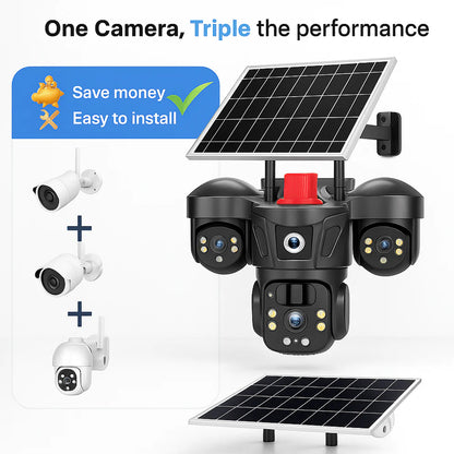 4G Solarna Pametna Sigurnosna Kamera