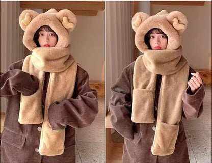 3u1 Kapa- Šal- Rukavice