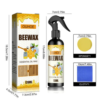 Sprej za Poliranje Drvenih Površina od Pčelinjeg Voska 120ml (1+1 GRATIS)