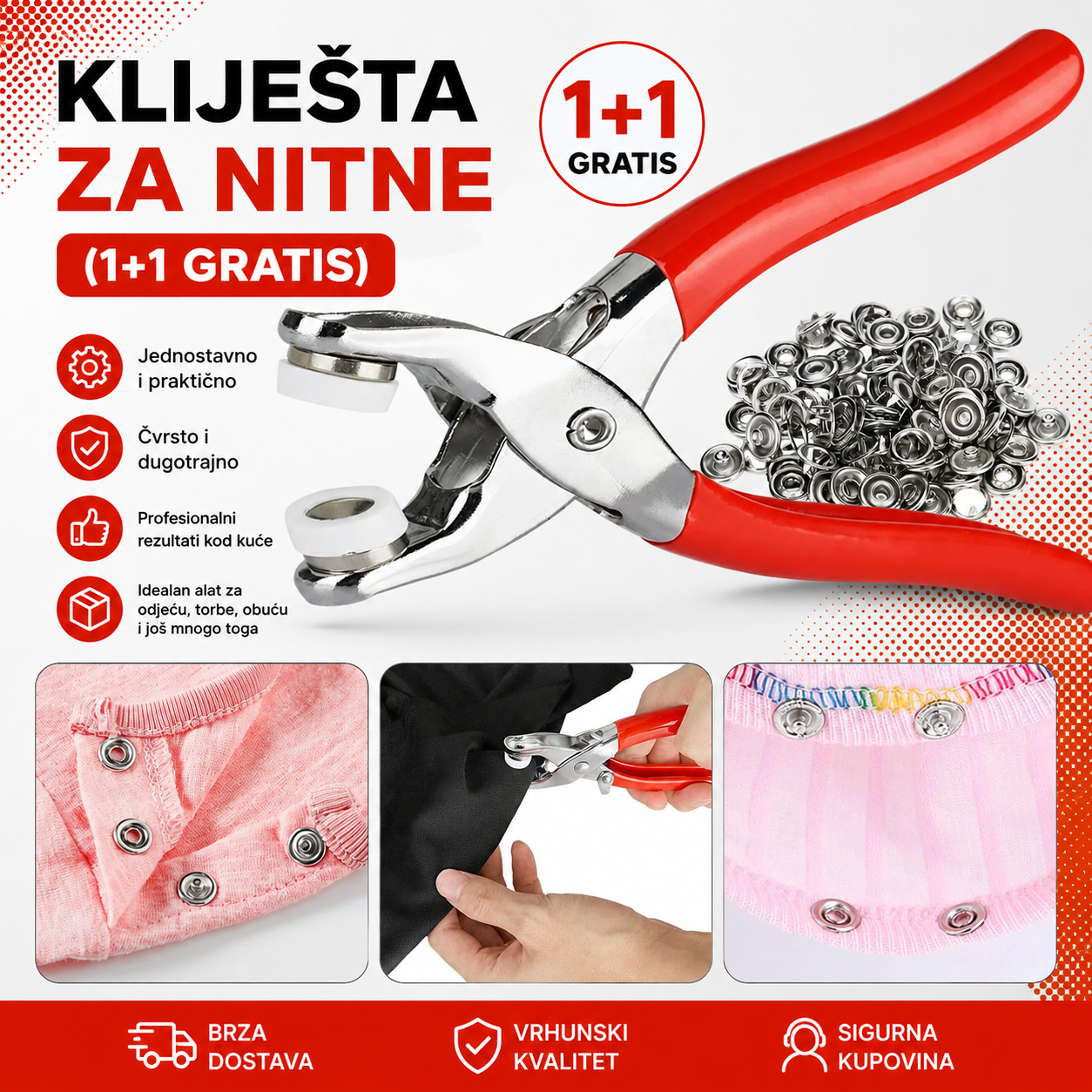 Kliješta za Nitne (1+1 GRATIS)
