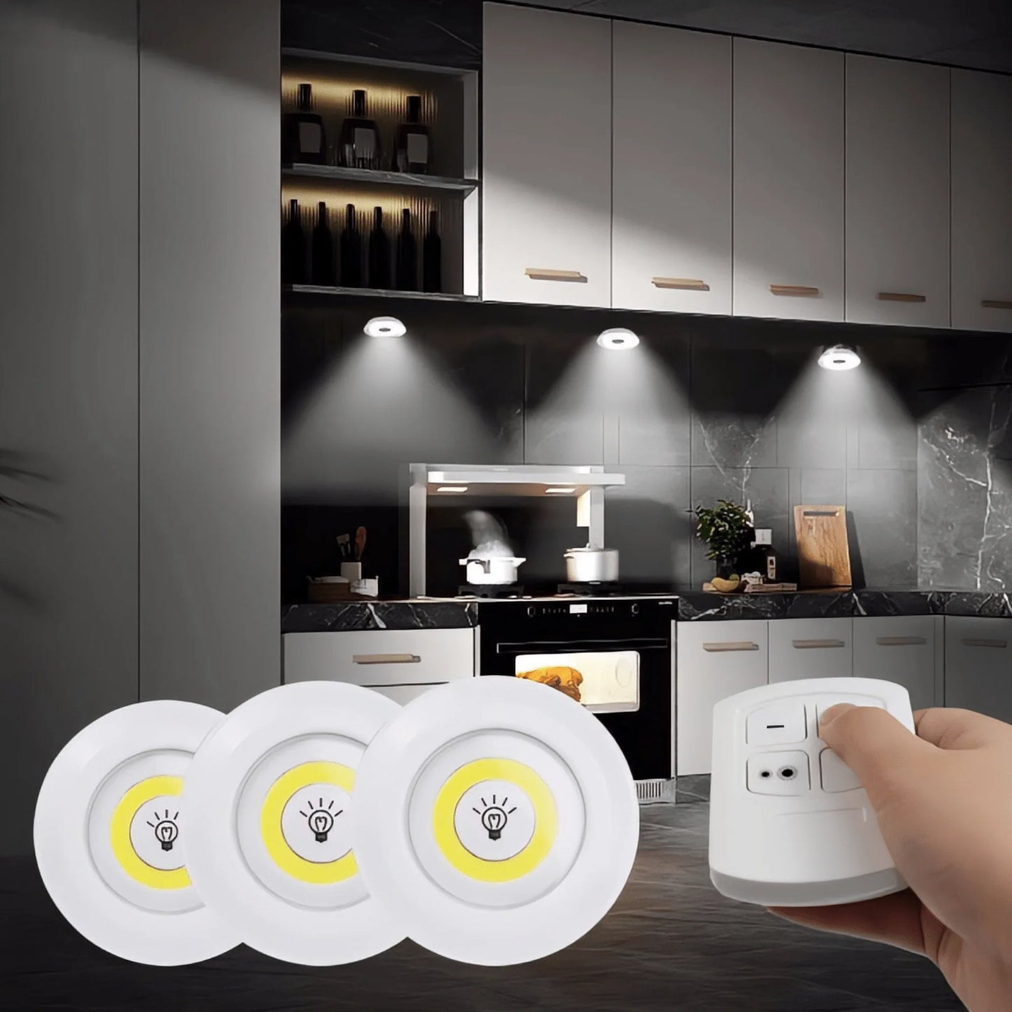 3 u 1 LED Lampe sa Daljinskim (3+3 GRATIS)