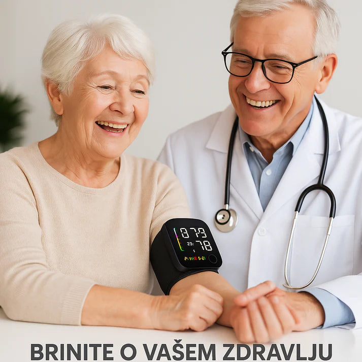 Digitalni Mjerač Krvnog Pritiska/Tlakomjer za Zglob