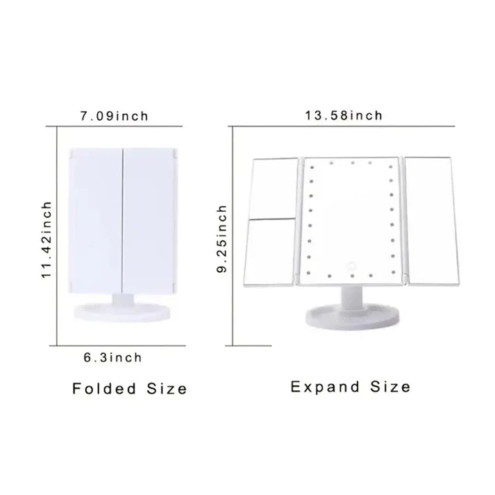 LumiGlow LED Ogledalo