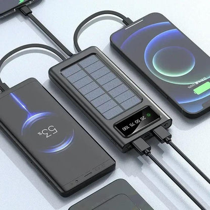 P1 Solarni Prijenosni Punjač i Svjetiljka - 10.000mAh