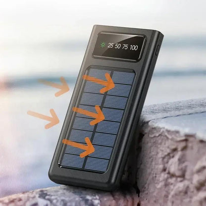 P1 Solarni Prijenosni Punjač i Svjetiljka - 10.000mAh