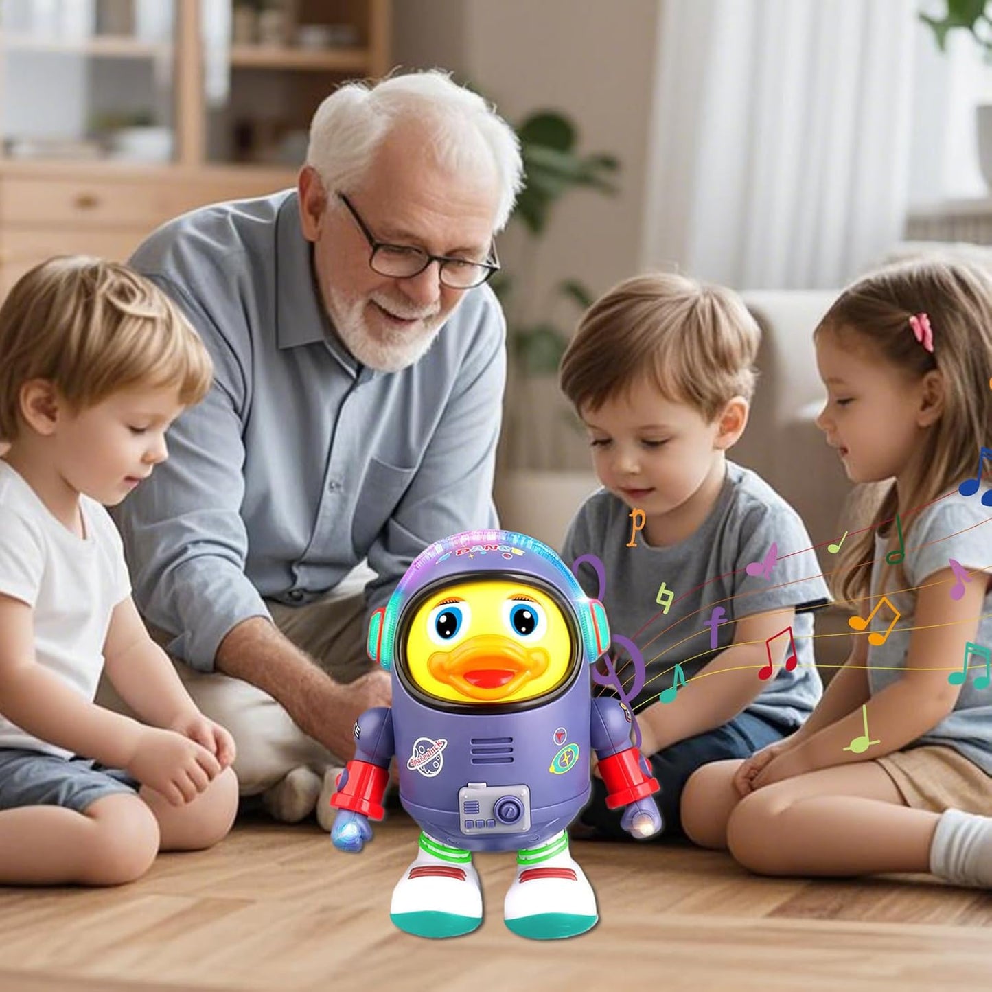 Svemirka patka koja pleše i pjeva