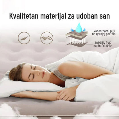 AirBed – Dušek na naduvavanje sa integrisanom pumpom