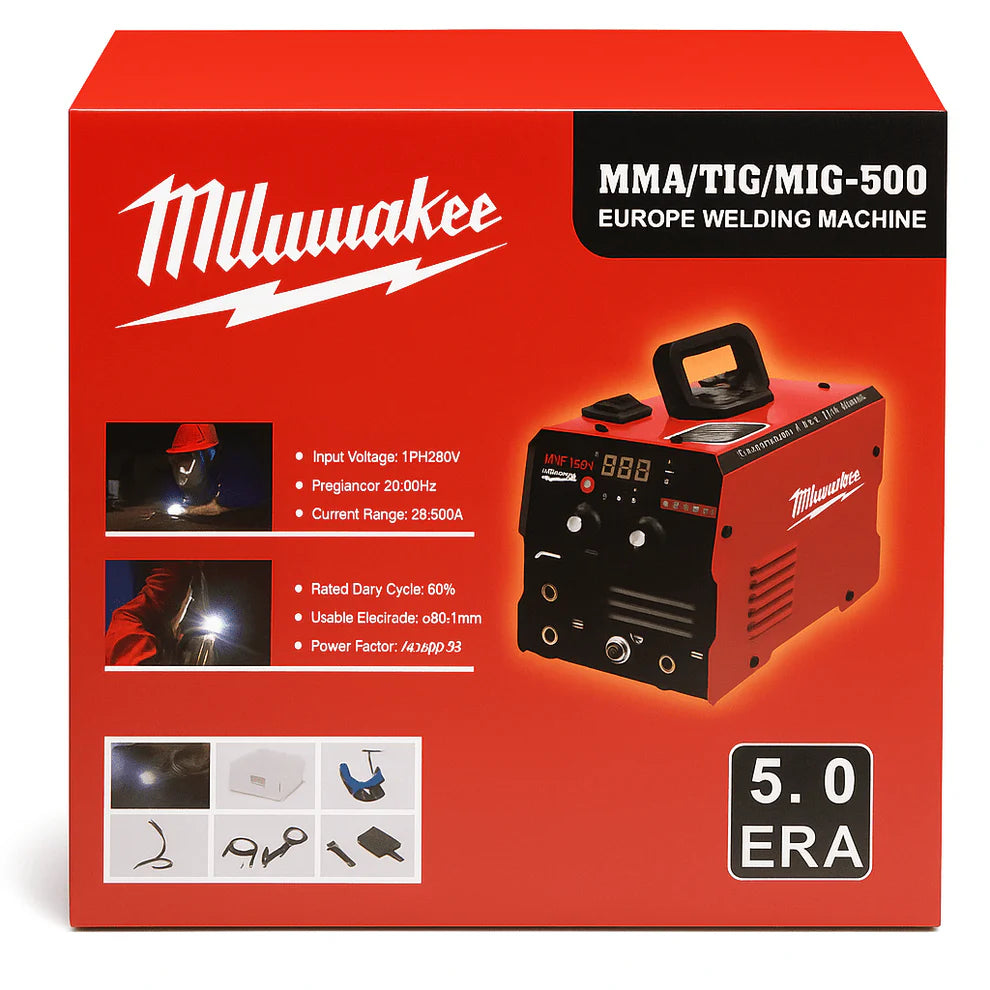Milwaukee Aparat za Zavarivanje MMA/TIG/MIG-500
