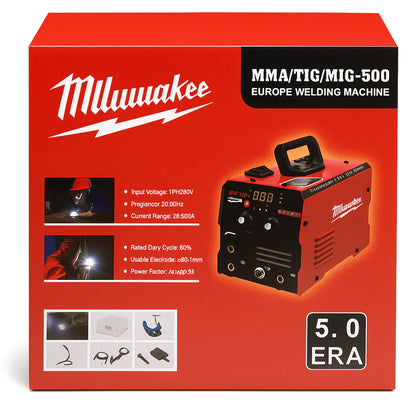 Milwaukee Aparat za Zavarivanje MMA/TIG/MIG-500